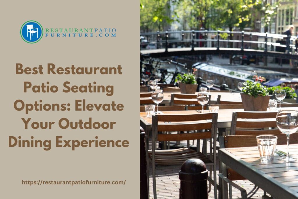 restaurant patio seating