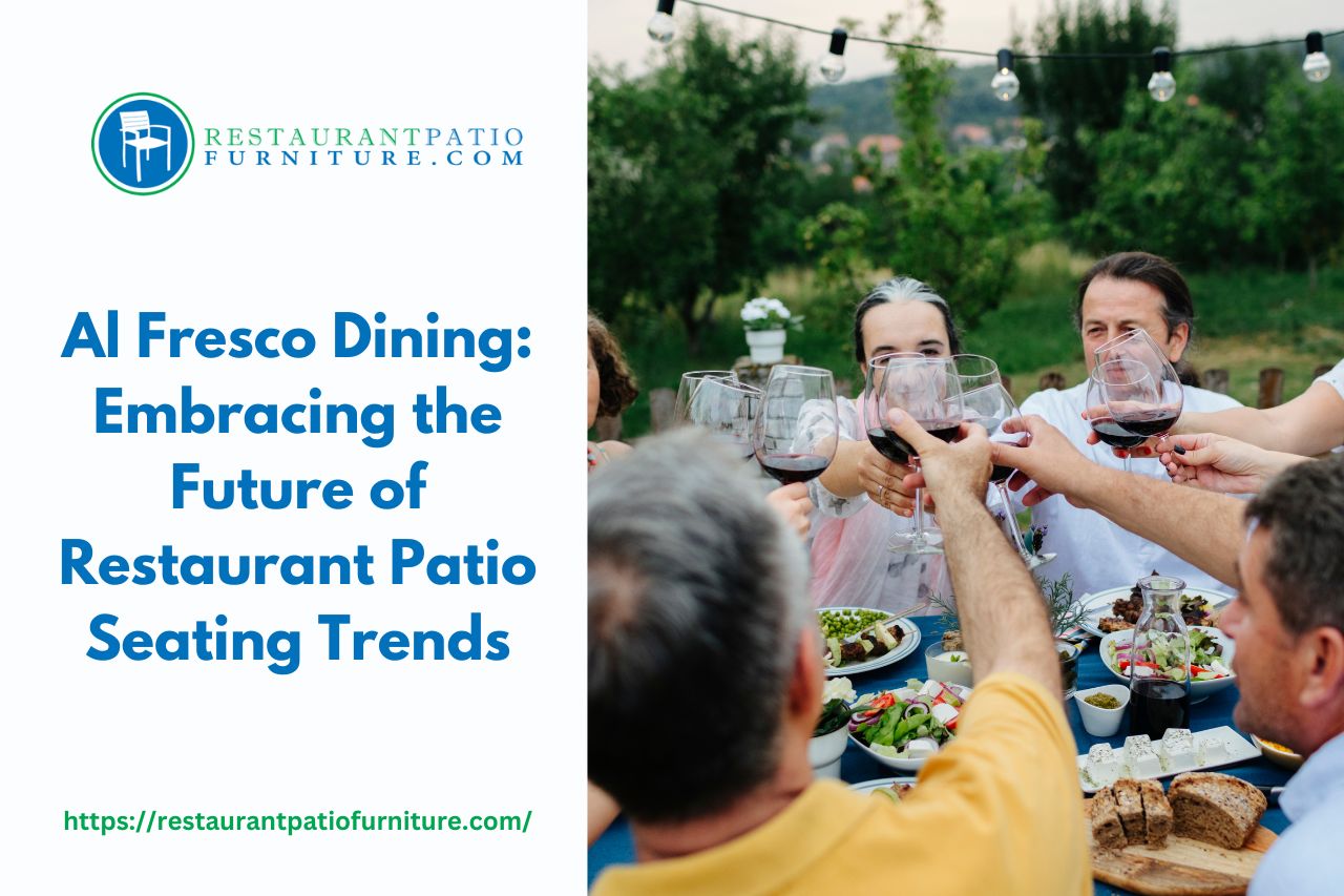 al fresco dining setting trends