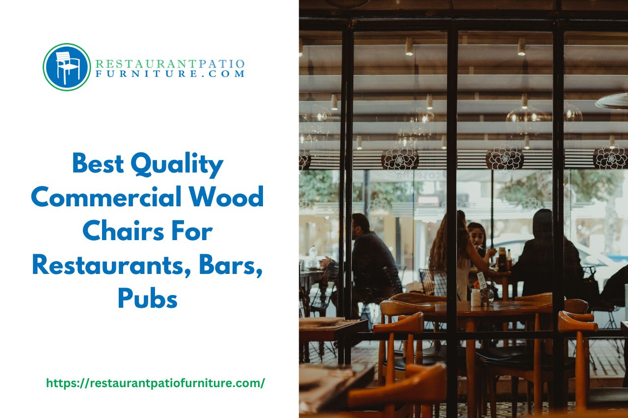 best commercial wood chairs for restaurants