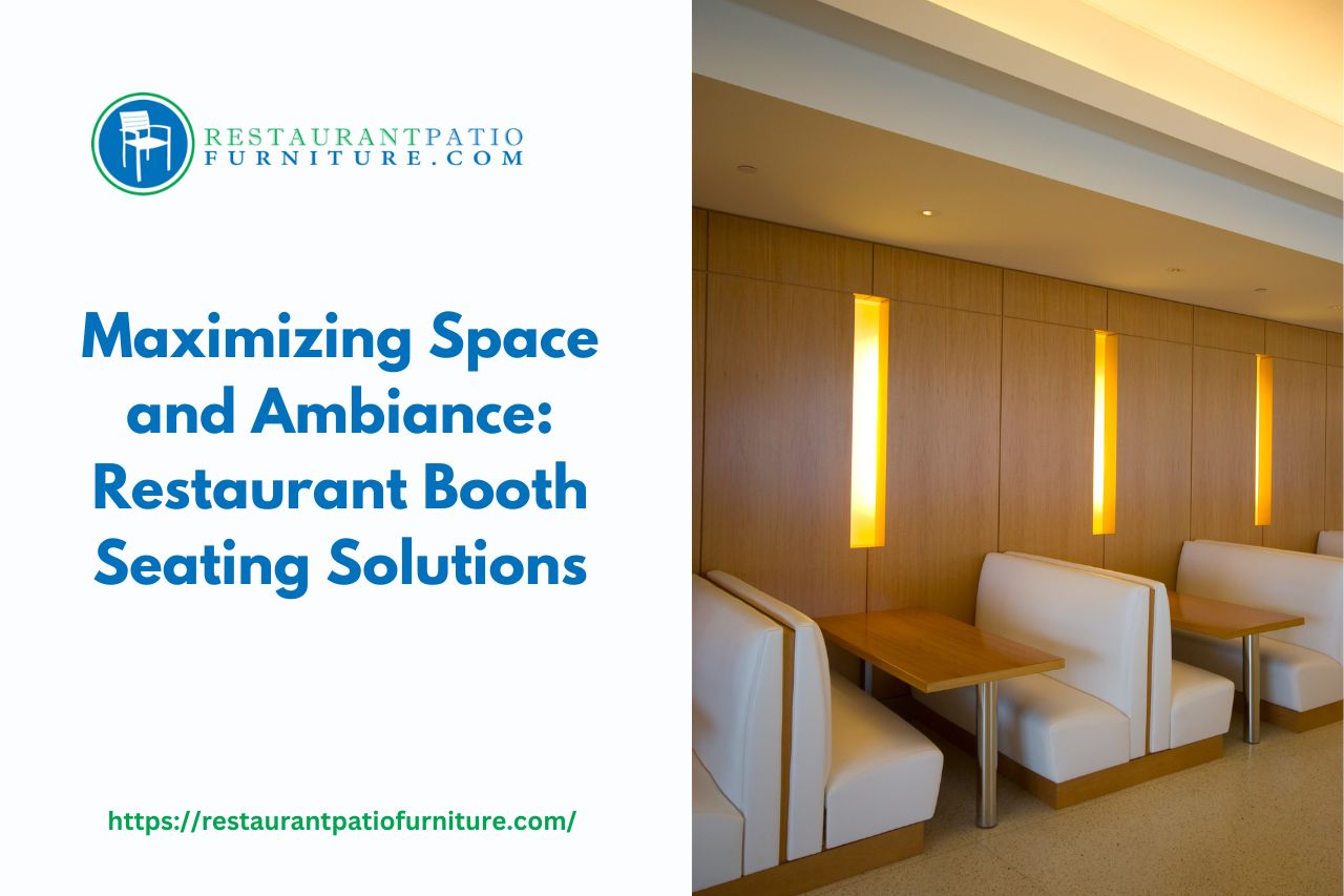 restaurant booth seating solutions