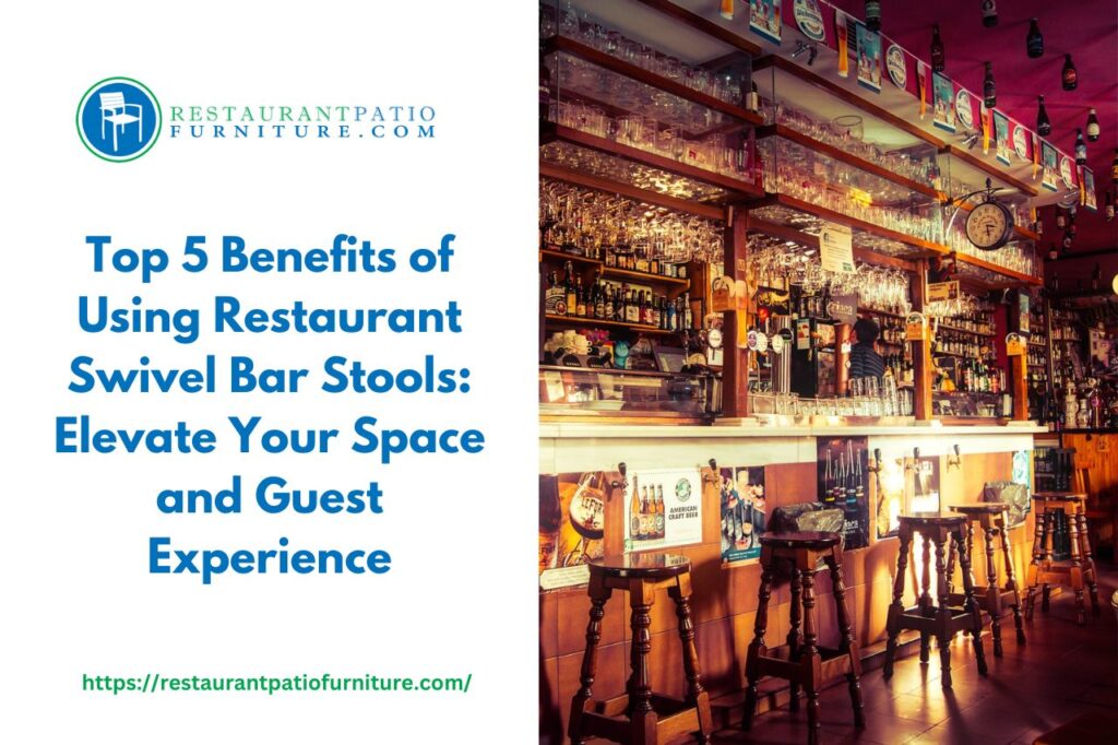 restaurant swivel bar stools