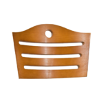 CIRCLE & 3 SLATS VENEER BACKS IN CHERRY FINISH