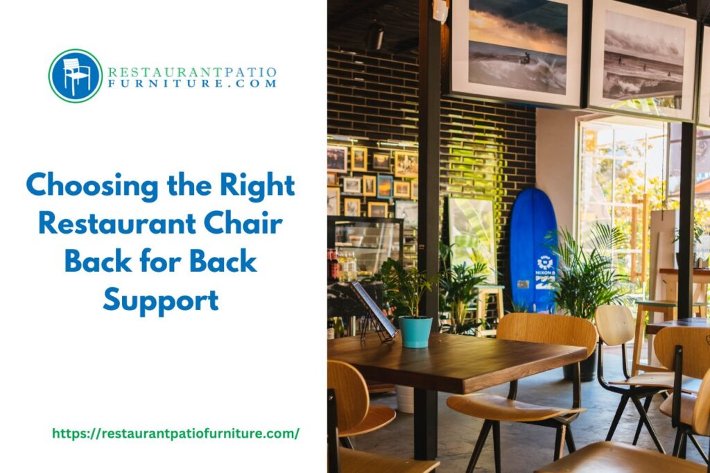 choosing the right chair back for back support
