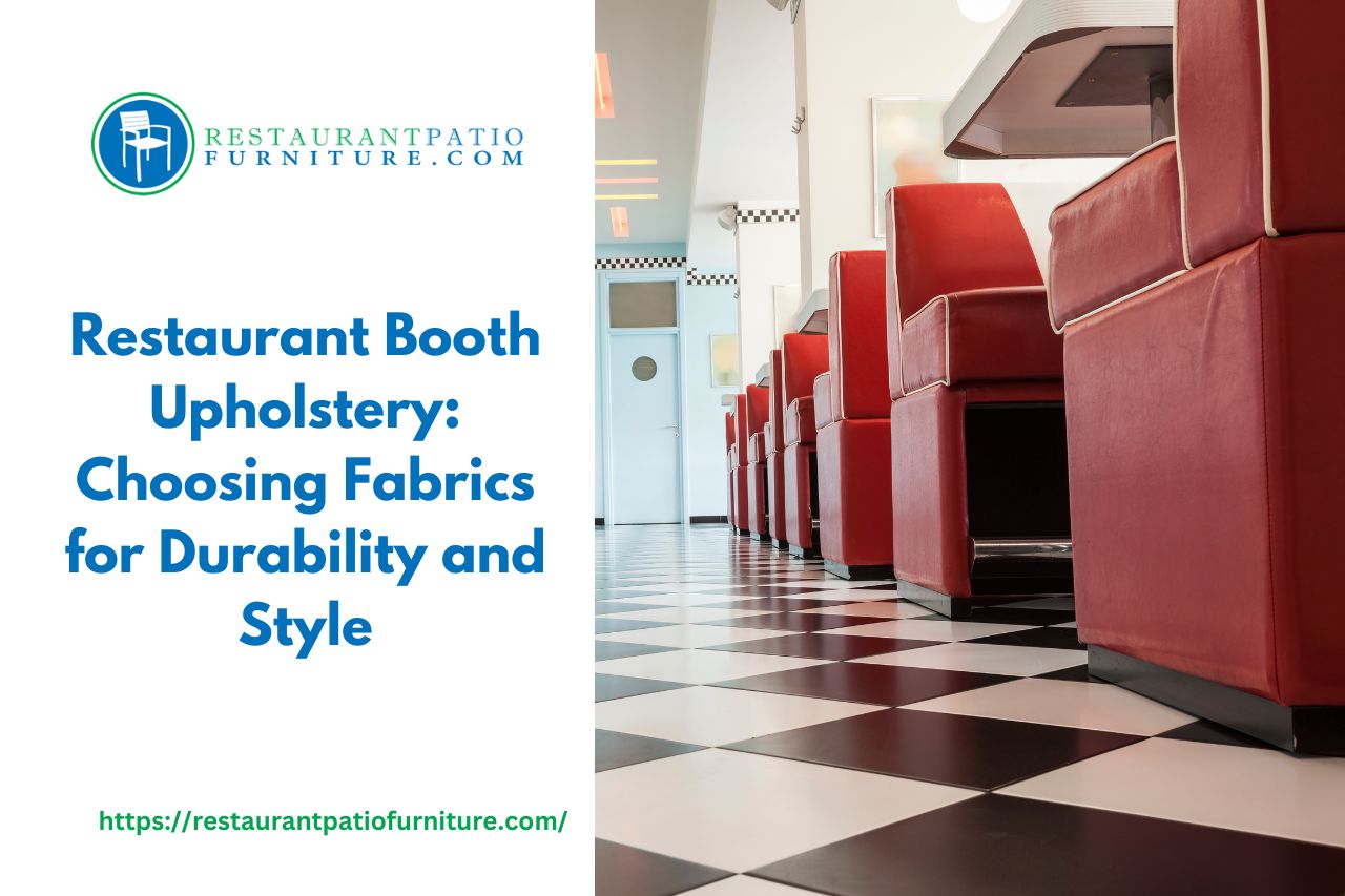 restaurant booth upholstery