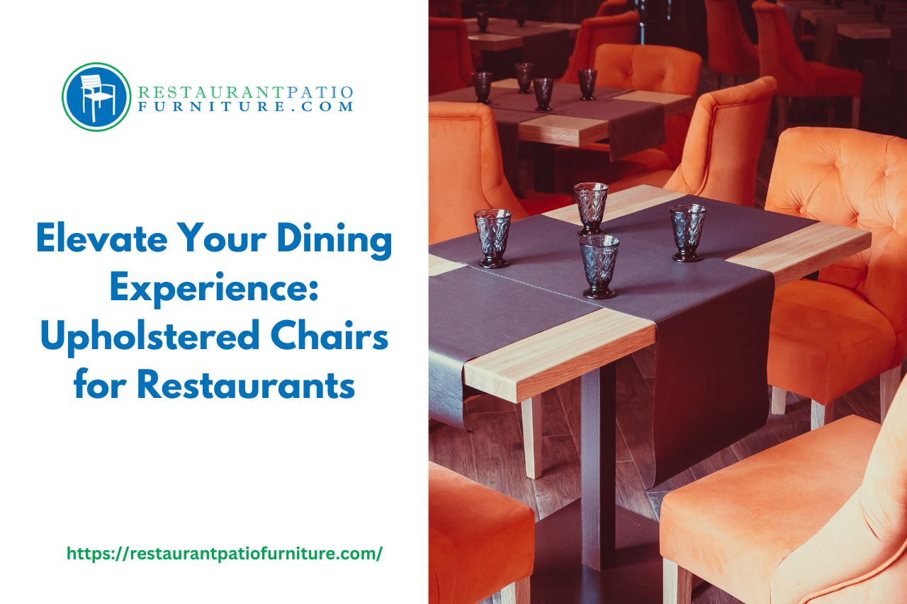 upholstered chairs for restaurants