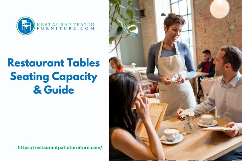 restaurant tables setting capacity and guide