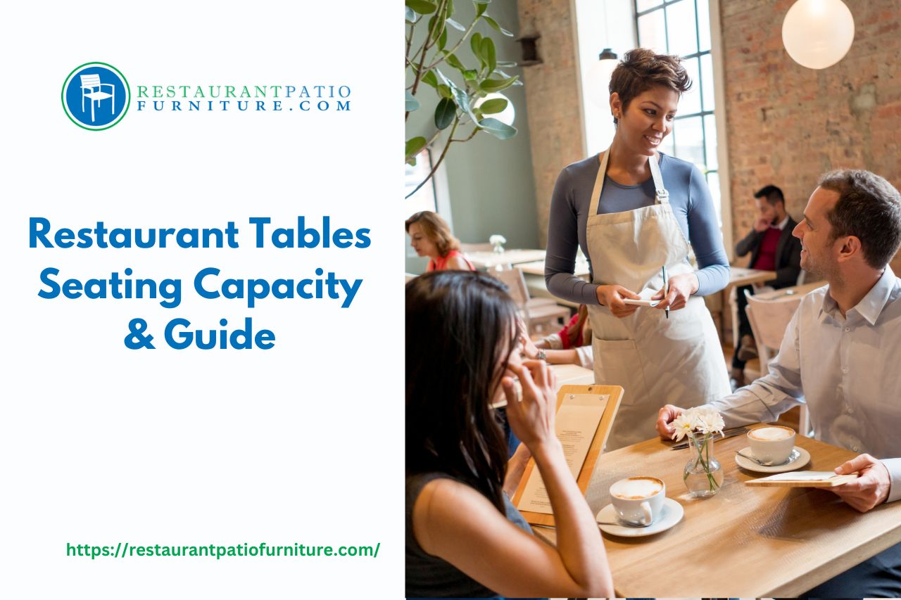 restaurant tables setting capacity and guide