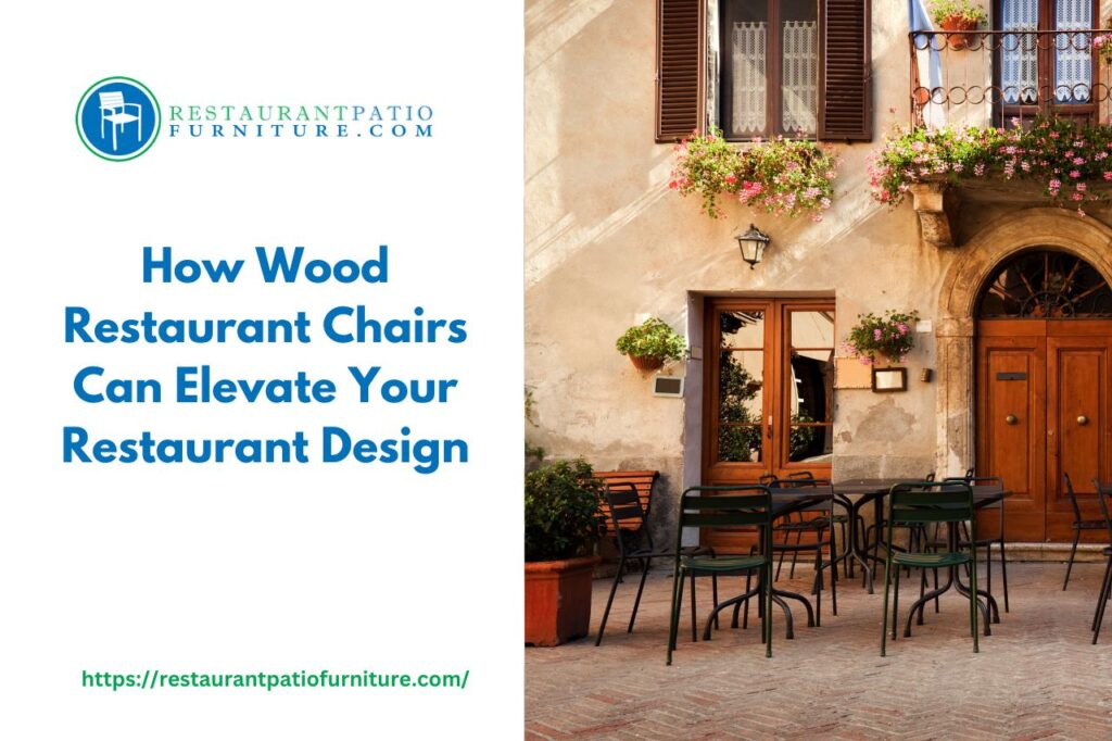 wood restaurant chairs