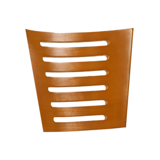 Darby Series Slat Veneer Backs in Cherry Finish