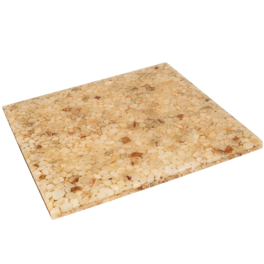 Pebble Stone Resin Table Top for Indoor Use 