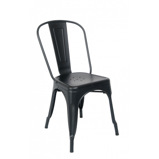 Black Indoor Metal Chair