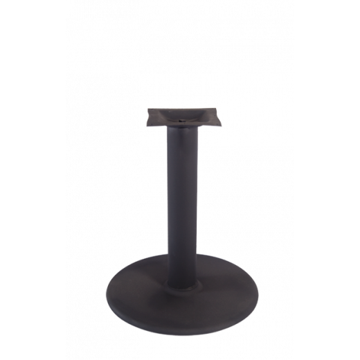 22'' Round Easy Assembly Cast Iron 2PC Table Base 
