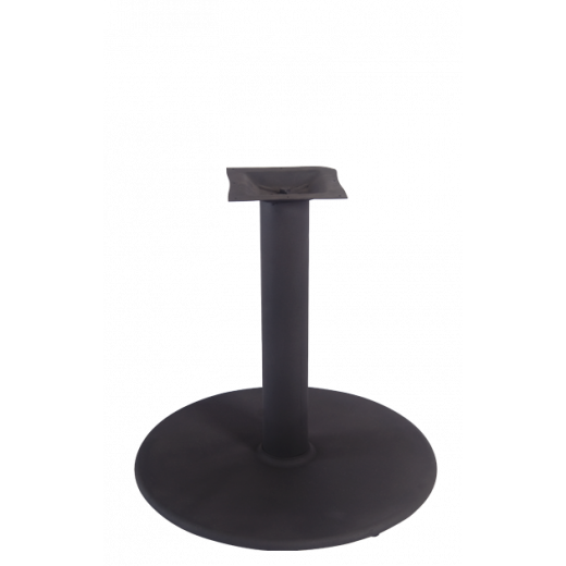 30'' Round Easy Assembly Cast Iron 2PC Table Base 