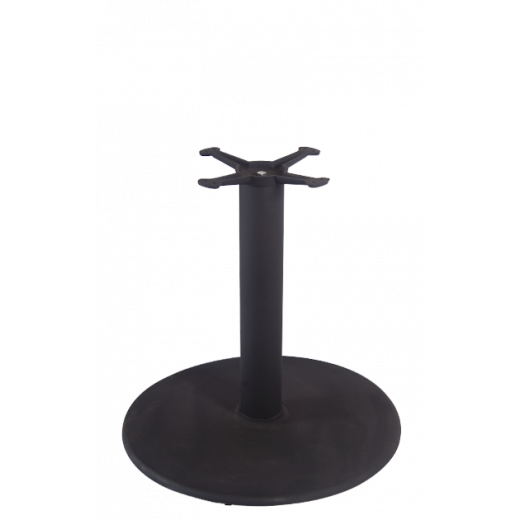 30'' Round Easy Assembly Cast Iron 3PC Table Base 