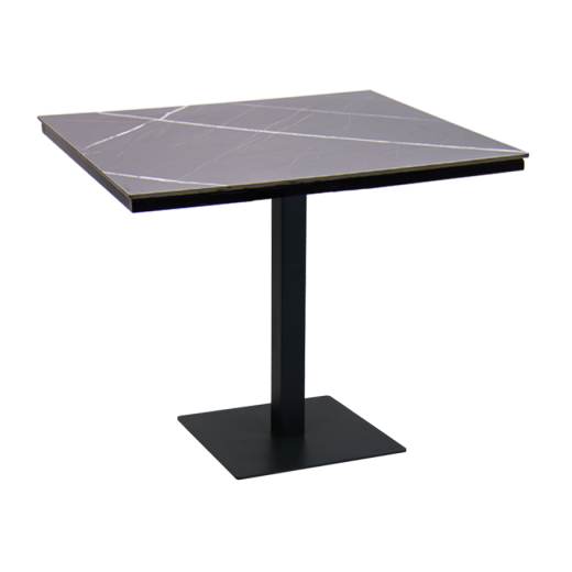 Outdoor Table with Aluminum Base & High Pressure Laminate Top, 36" x 36"  