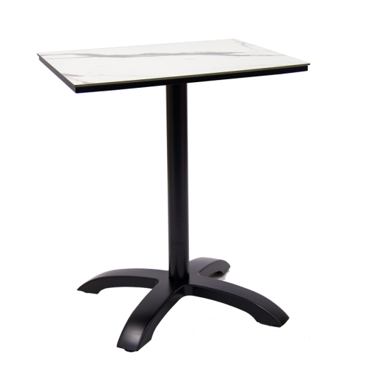 Outdoor Table with Aluminum Base & High Pressure Laminate Top,  24" x 24"  