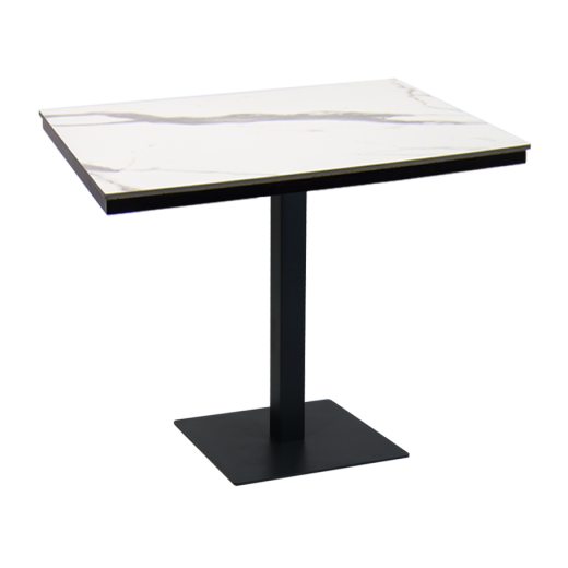 Outdoor Table with Aluminum Base & High Pressure Laminate Top, 36" x 36"  