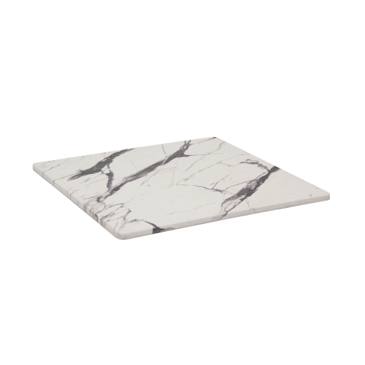 Table Top in White, Molded Compression, Various Sizes 