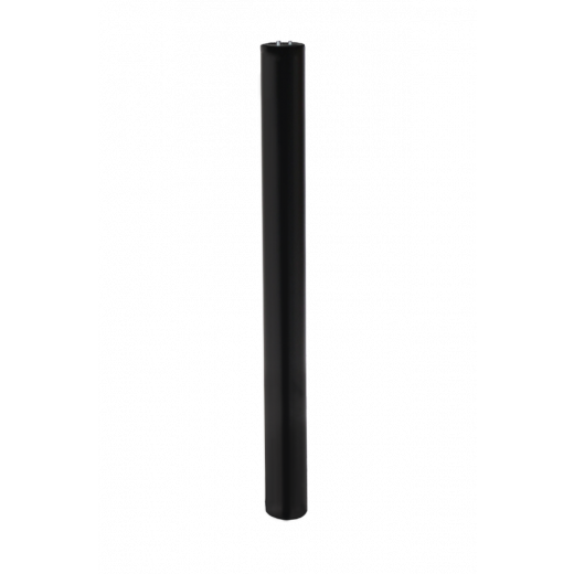 Black Bar Height Stainless Steel Column, Round