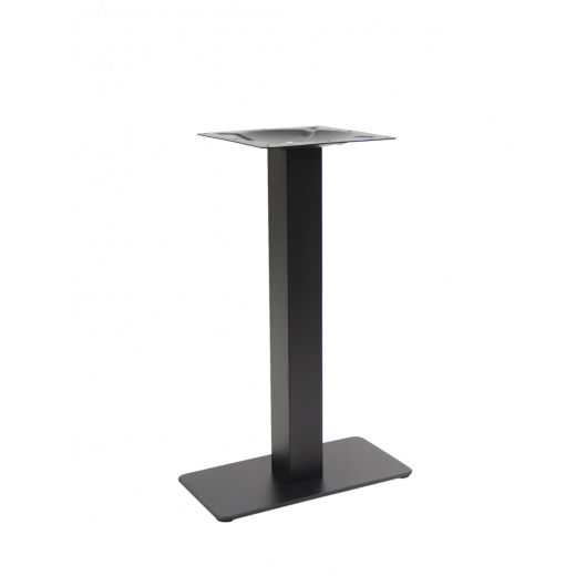 9” x 18" Indoor Steel Table Base in Black Finish