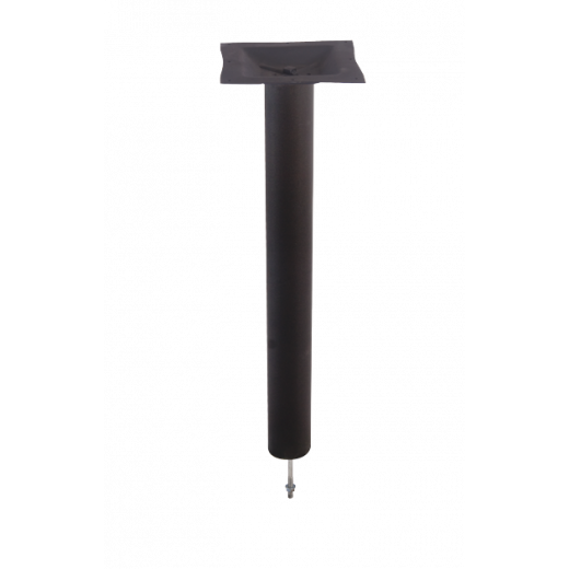 4" Bar-Height Column with Welded Top Plate
