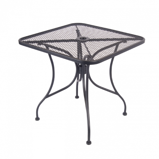 30"x30" Square Wrought Iron Table