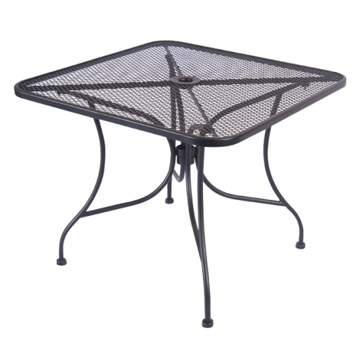 36"x36" Square Wrought Iron Table