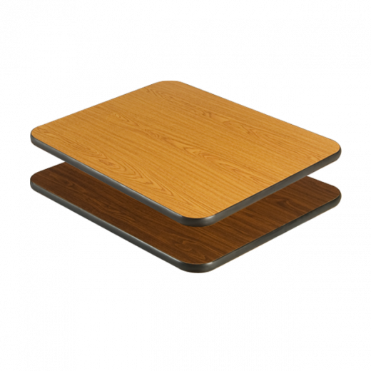 Oak and Walnut Reversible Table Top, Various Sizes 