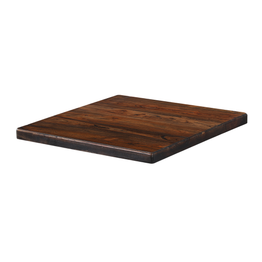 36" x 36"Indoor Elmwood Table Top, 1 1/2'' thick, Various Sizes