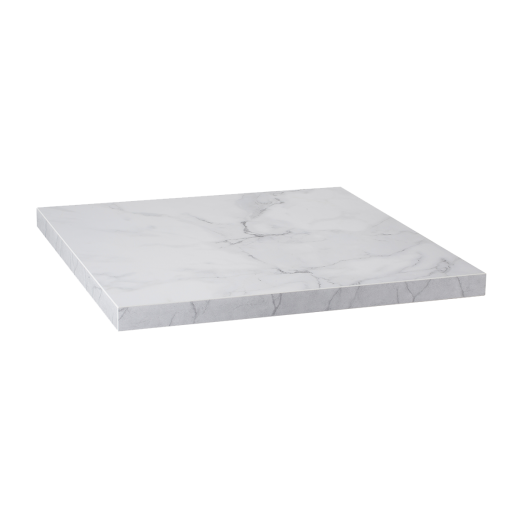 Laminate Table Top w/ White Granite Print, Various Sizes
