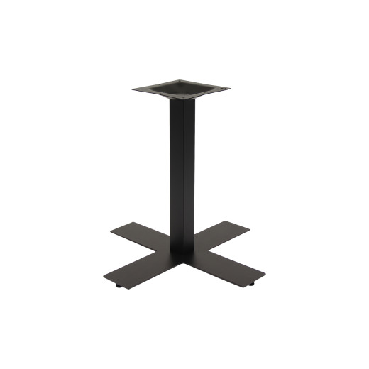 30" x 30" Outdoor Cast Iron Table Base in Black Finish