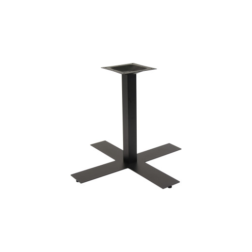 36" x 36" Outdoor Cast Iron Table Base in Black Finish