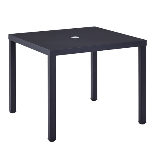 36"x36" Outdoor Metal Table w/ Solid Top