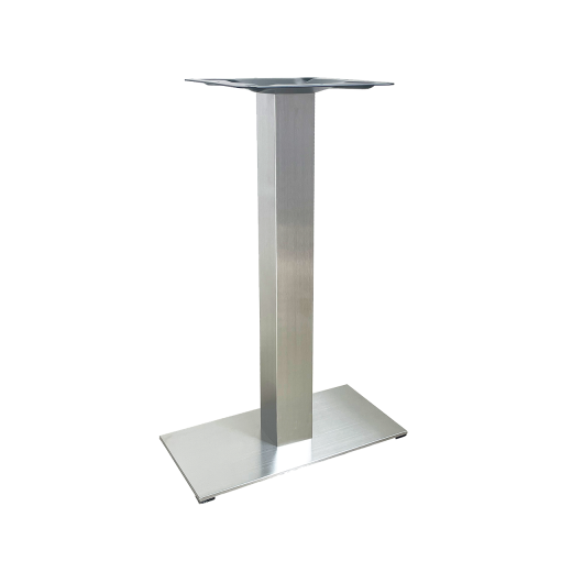 9"x 18" Rectangle Stainless Steel Indoor Table Base