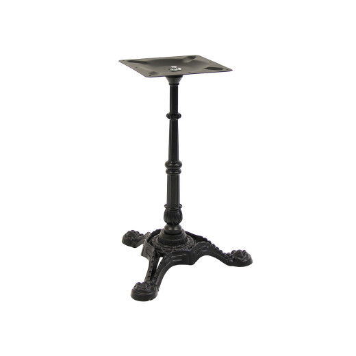 Easy Assembly 3-Prong Vintage Cast Iron Table Base 