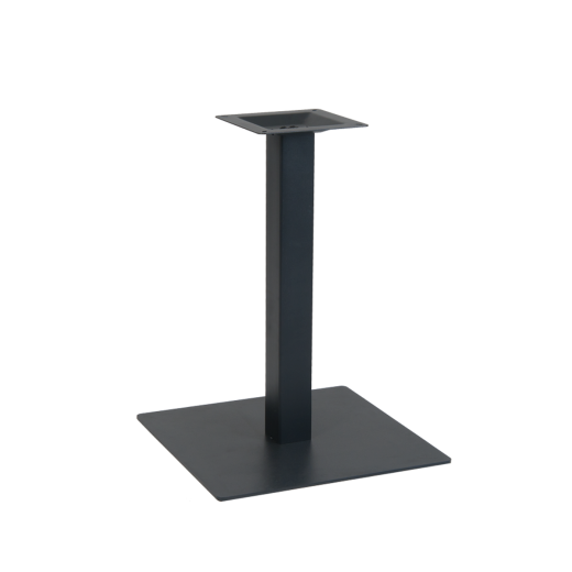 22” x 22" Indoor Steel Table Base in Black Finish