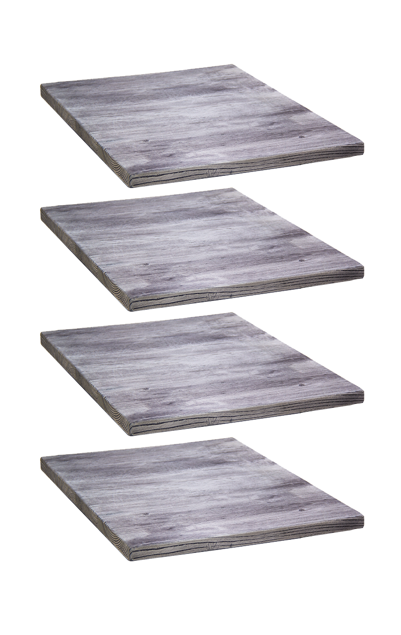 #S37 Bundle Sale, 4 Indoor/Outdoor Resin Table Top, 24