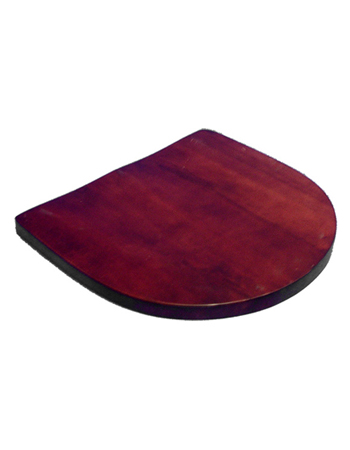 Wood Seat - Dark Mahogany